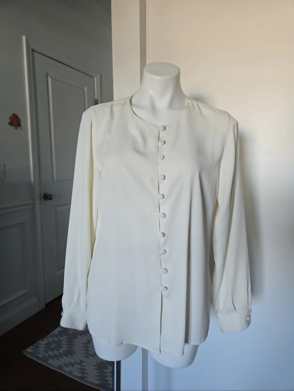 ANNE FONTAINE SILK BLOUSE